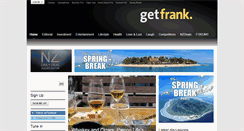 Desktop Screenshot of getfrank.co.nz